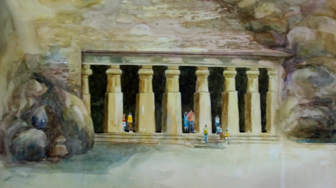 Watercolor Caricature work