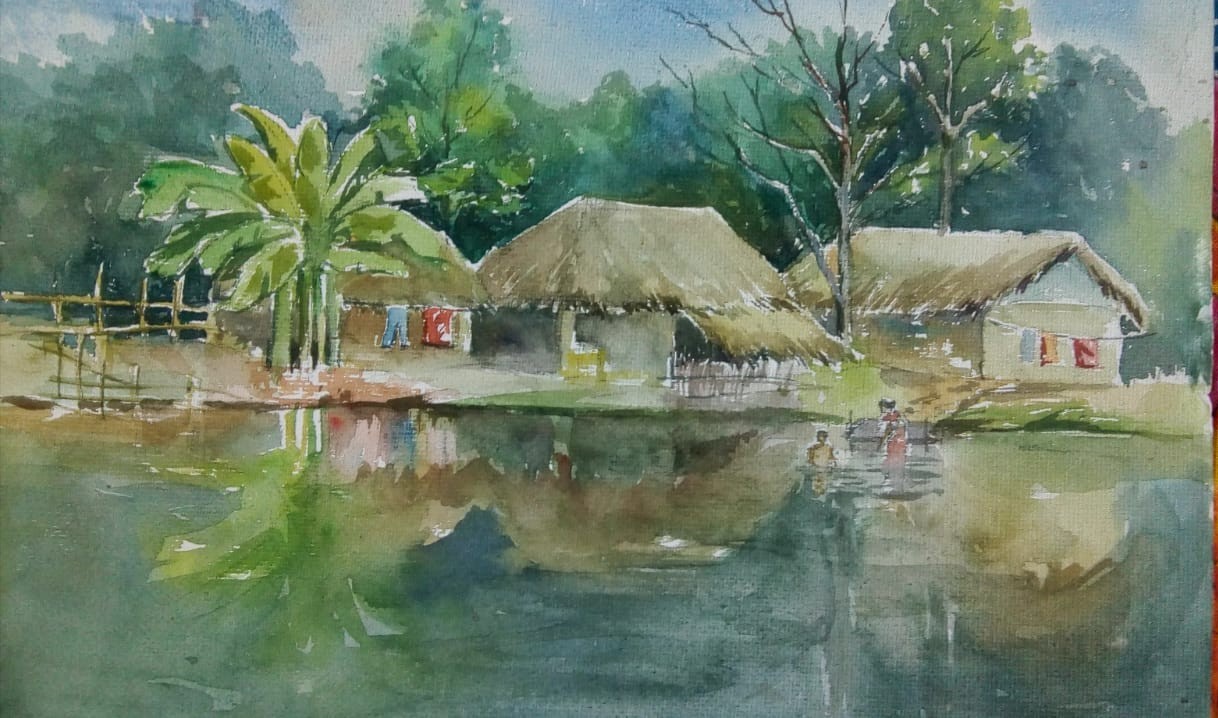 Watercolor Caricature work